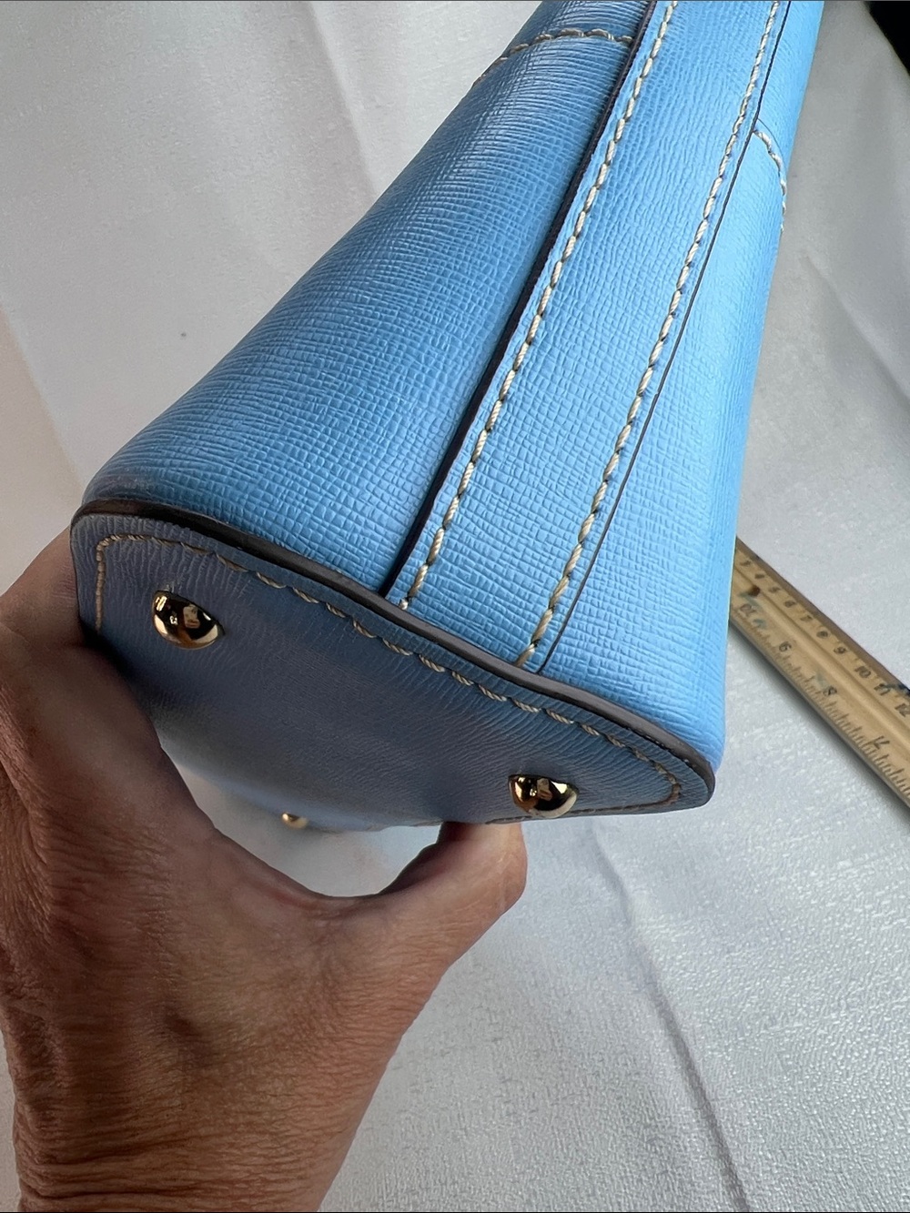 Dooney and Bourke, NWOTBlue structured bag - Picture 5 of 11